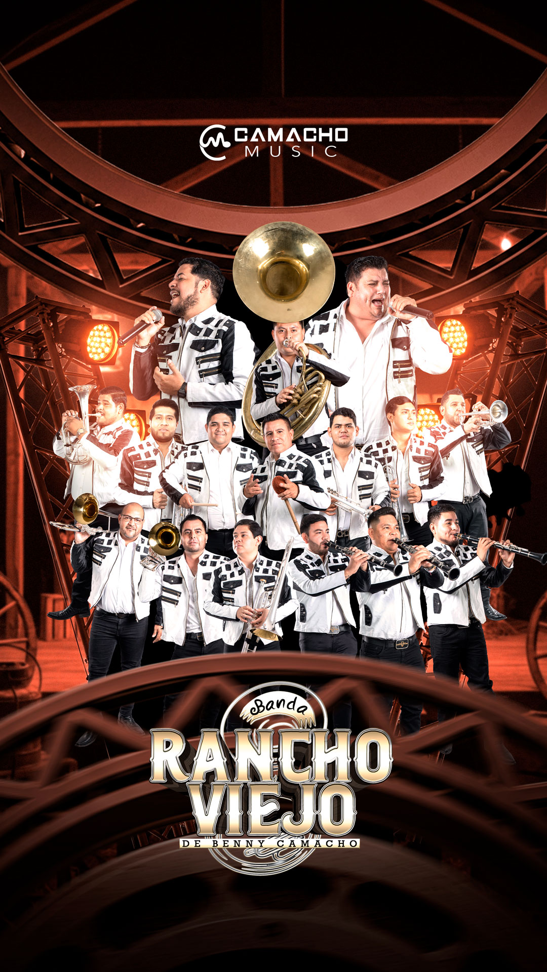 Banda Rancho Viejo en el escenario